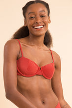 Laden Sie das Bild in den Galerie-Viewer, Image 09: Rio De Sol Oberteil Top Malibu-Chili Balconet
