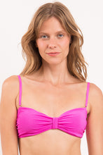 Laden Sie das Bild in den Galerie-Viewer, Gallery: Rio De Sol Oberteil Top Malibu-Rosa Bandeau-Duo
