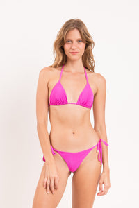 Model Front: Rio De Sol Oberteil Top Malibu-Rosa Tri-Inv