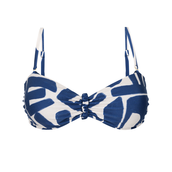 Product Front: Rio De Sol Oberteil Top Pottery Bandeau-Crispy