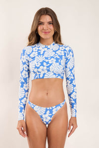 Model Front: Rio De Sol Oberteil Top Pua-Pacifica Reef