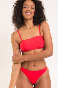 Image 09: Rio De Sol Oberteil Top Rouge Bandeau-Reto