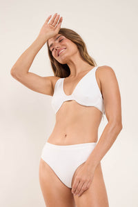 Image 09: Rio De Sol Oberteil Top Sand-White Chantal