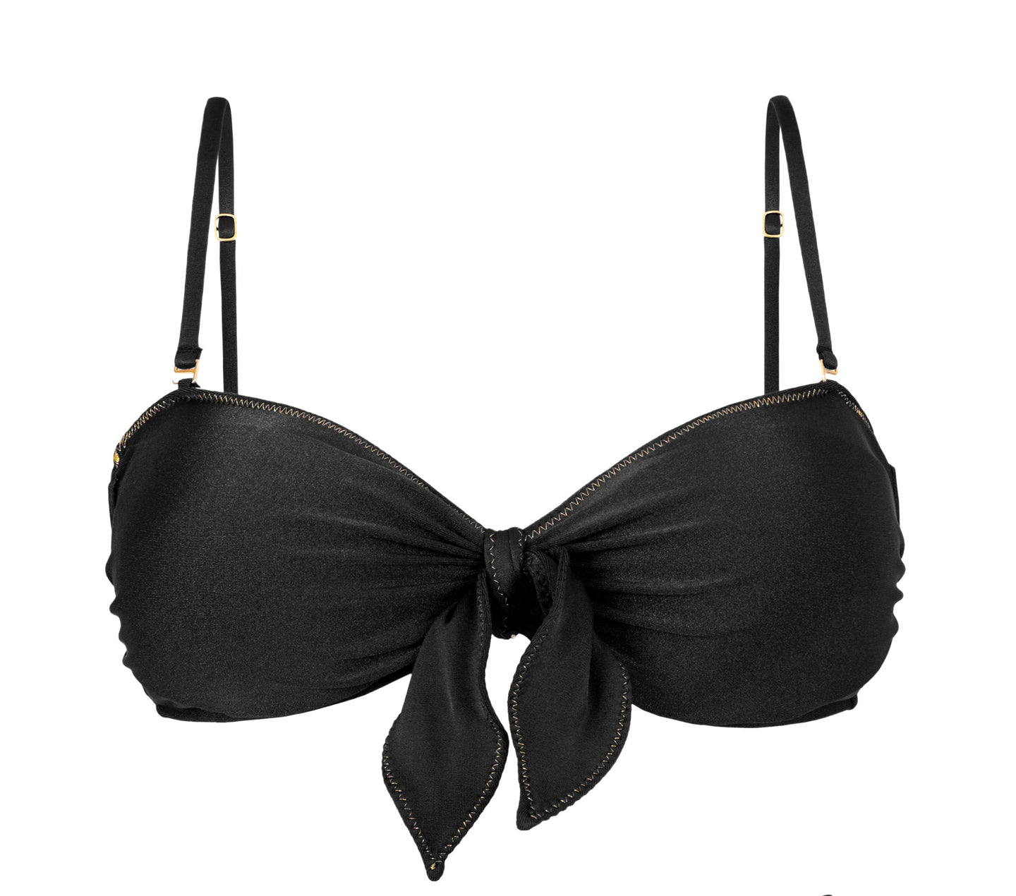 Product Front: Rio De Sol Oberteil Top Shimmer-Black Bandeau-No