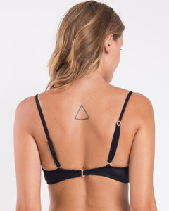 Image 06: Rio De Sol Oberteil Top Touch-Black Bandeau-Crispy