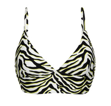 Laden Sie das Bild in den Galerie-Viewer, Product Front: Rio De Sol Oberteil Top Wild-Black Tri-Tank

