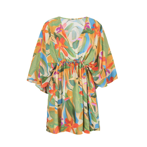 Product Front: Rio De Sol Strandkleid Tropical Kaftan Bel