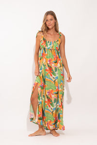 Image 04: Rio De Sol Strandkleid Tropical Long Dress Chiara