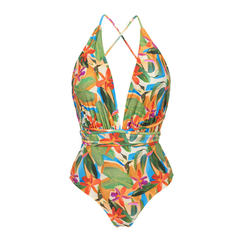 Product Front: Rio De Sol Badeanzug Tropical New Vegas