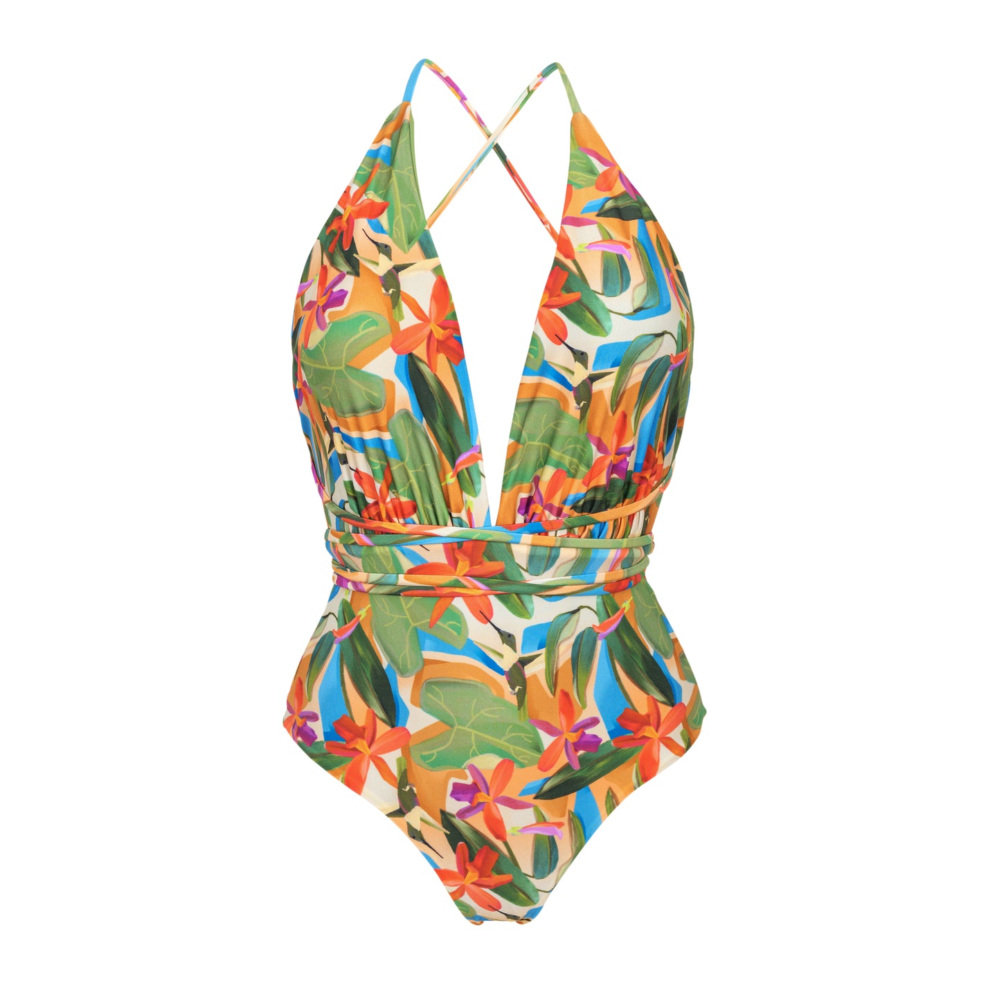 Product Front: Rio De Sol Badeanzug Tropical New Vegas
