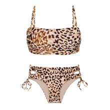 Laden Sie das Bild in den Galerie-Viewer, Set Leopard Bandeau-Reto Madrid
