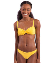 Laden Sie das Bild in den Galerie-Viewer, Set Malibu-Yellow Bandeau-Duo Essential
