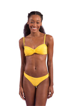 Laden Sie das Bild in den Galerie-Viewer, Set Malibu-Yellow Bandeau-Duo Essential
