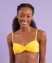 Laden Sie das Bild in den Galerie-Viewer, Top Malibu-Yellow Bandeau-Duo
