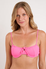 Laden Sie das Bild in den Galerie-Viewer, Top Mtx-Ultrapink Balconet-Tie
