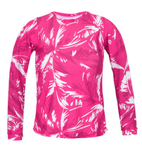 Laden Sie das Bild in den Galerie-Viewer, Top Pink-Palms Rash-Guard
