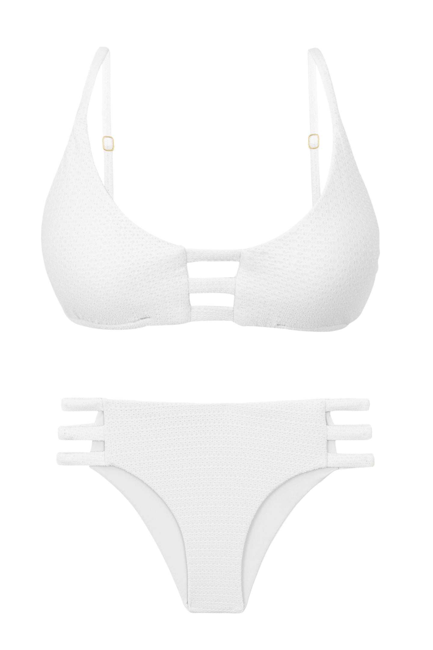 Set Bora-White Bra-Trio Madrid-Trio